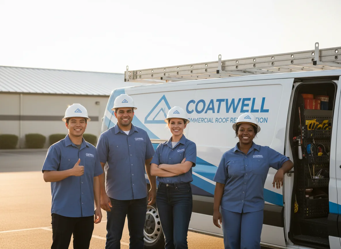 Commercial roof coating company in Lewisville, NC